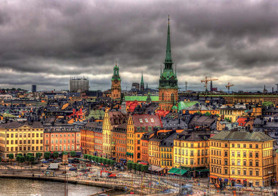1000pc Views Of Stockholm Sweden Puzzle