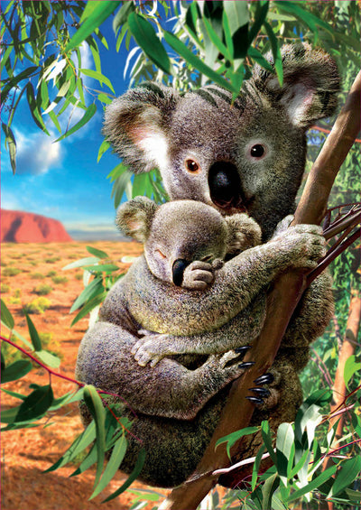 500pc Koala And Cub Puzzle_1