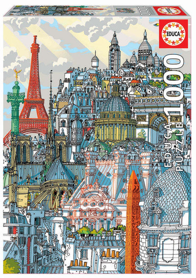 1000pc Paris Carlo Stanga Puzzle_2