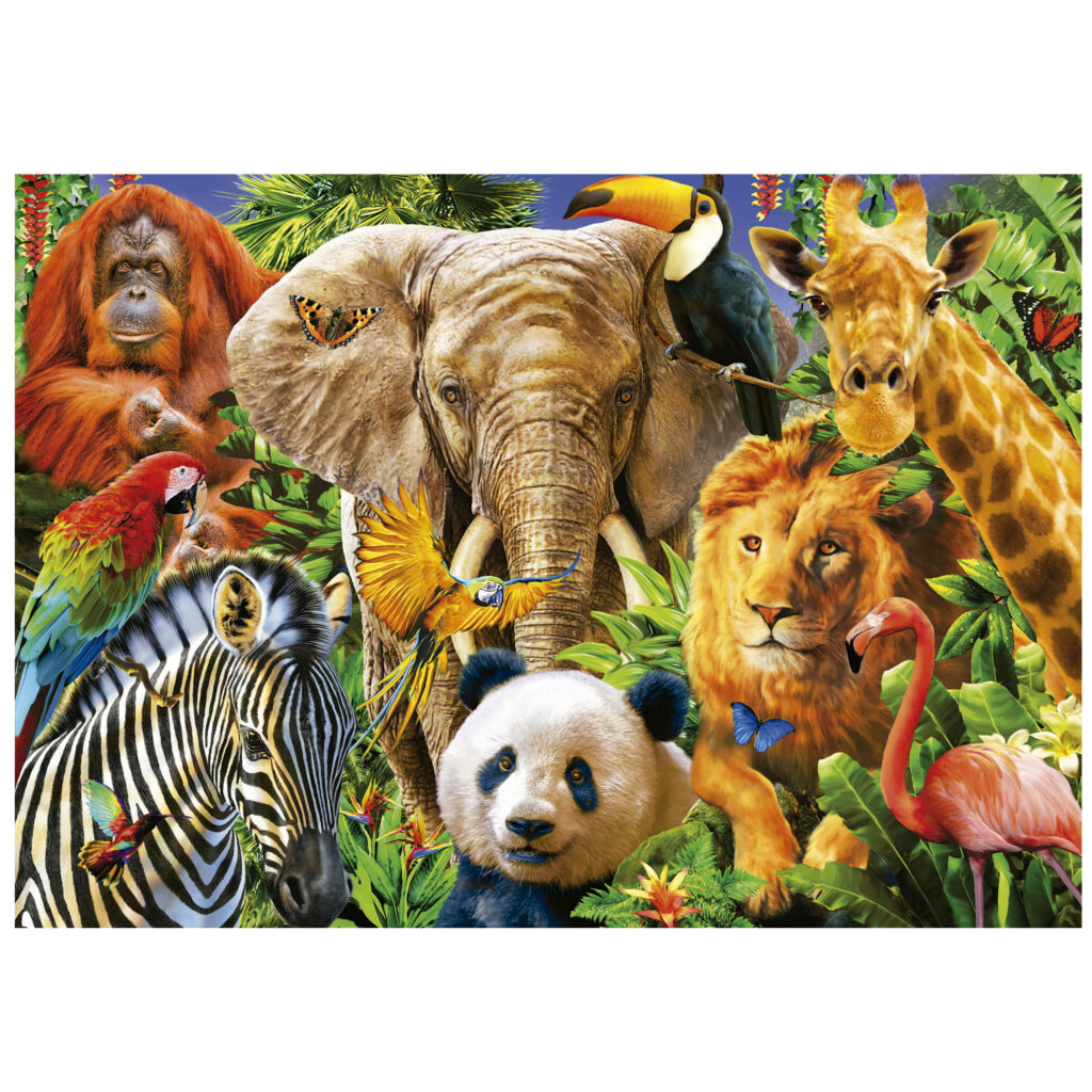 500pc Wild Animals Puzzle_1