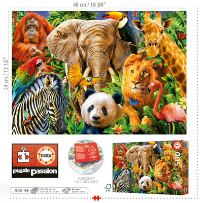 500pc Wild Animals Puzzle_2