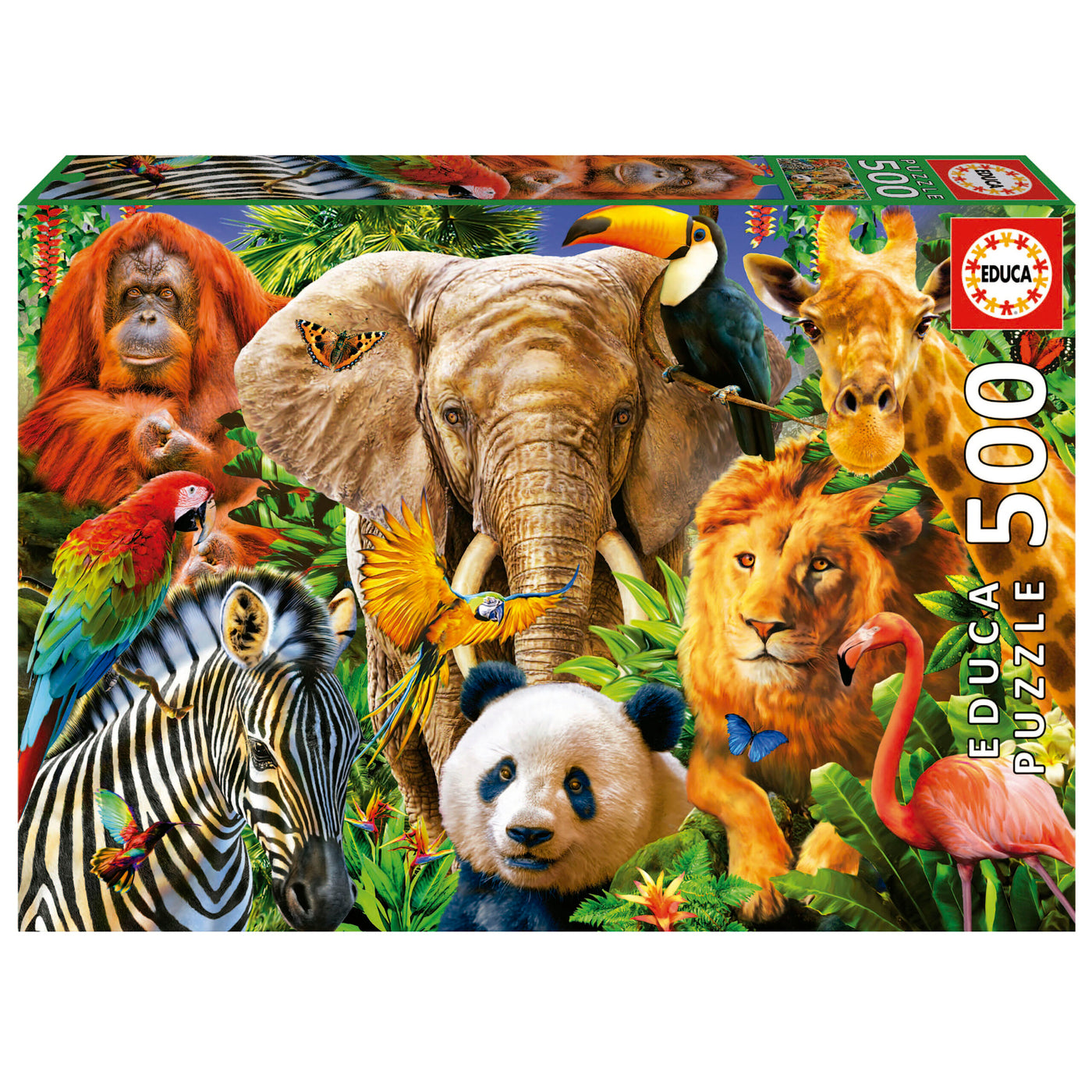 500pc Wild Animals Puzzle_5