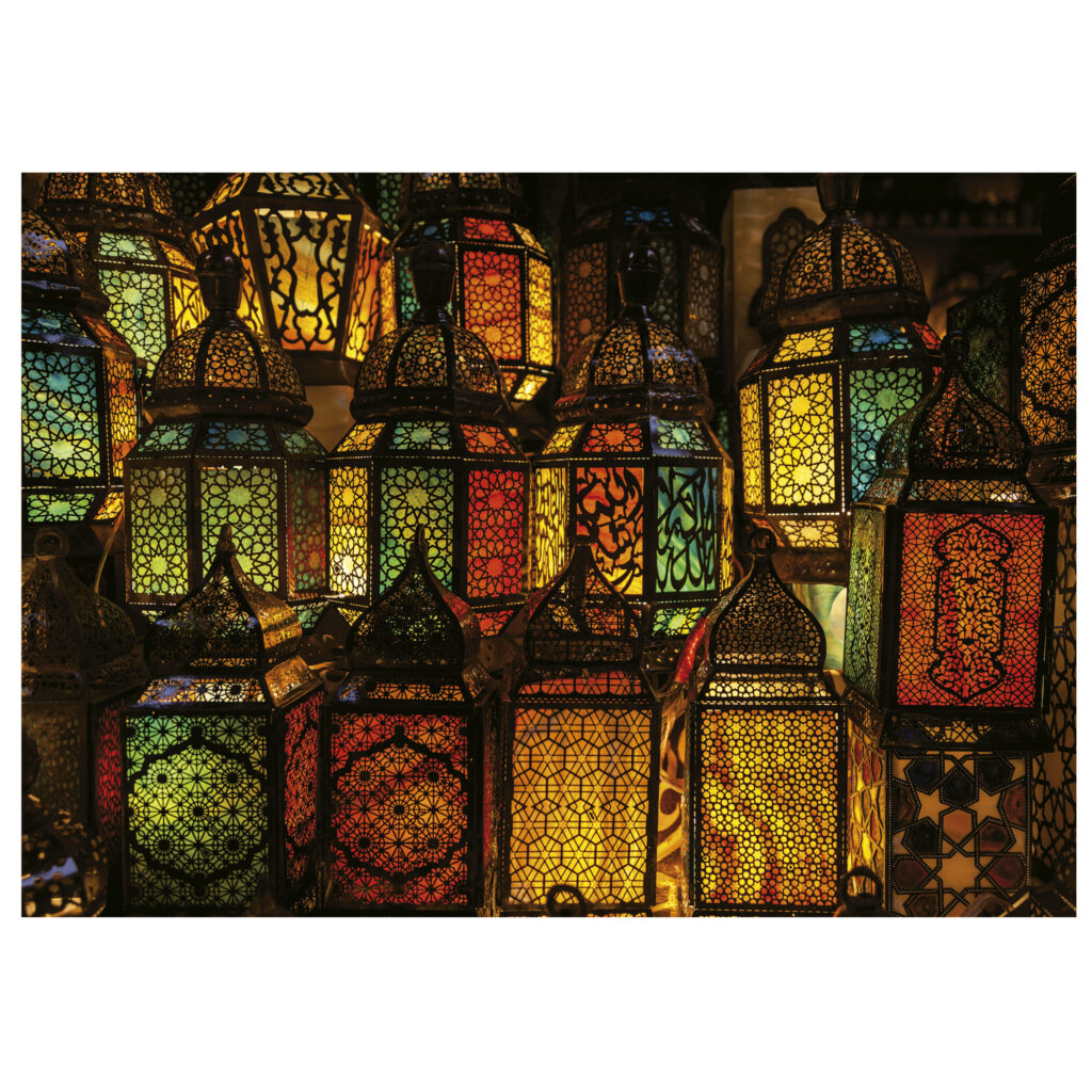 1000pc Lantern Collage Puzzle_1