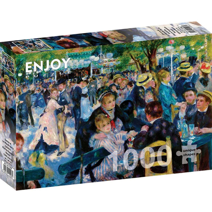 1000pc Auguste Renoir: Dance at Le Moulin de la Galette Jigsaw Puzzle