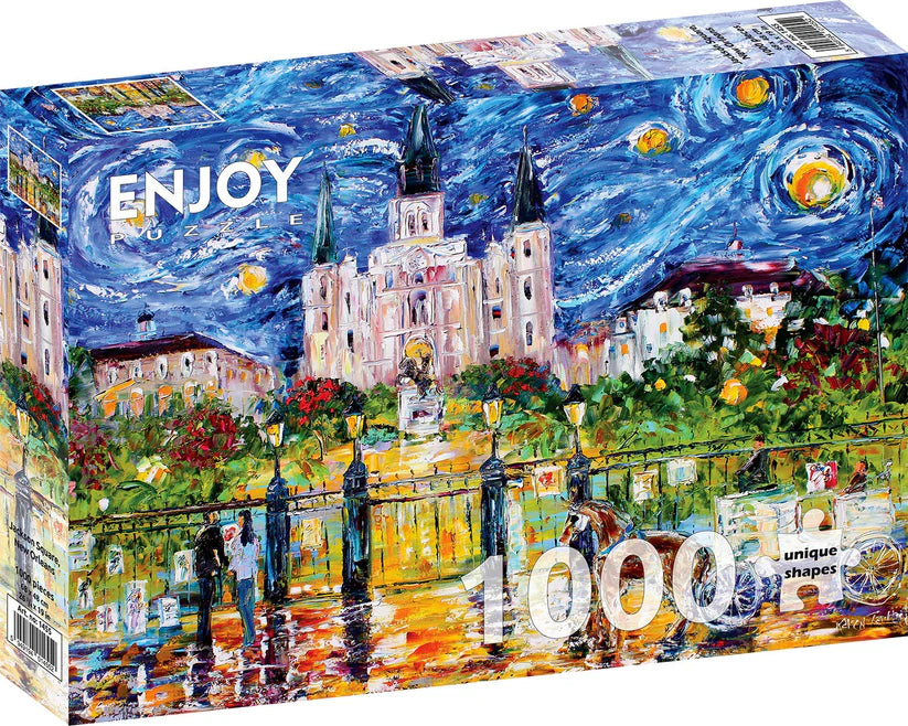 1000pc Jackson Square New Orleans Jigsaw Puzzle