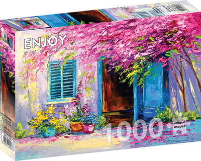 1000pc Blooming Courtyard Jigsaw Puzzle