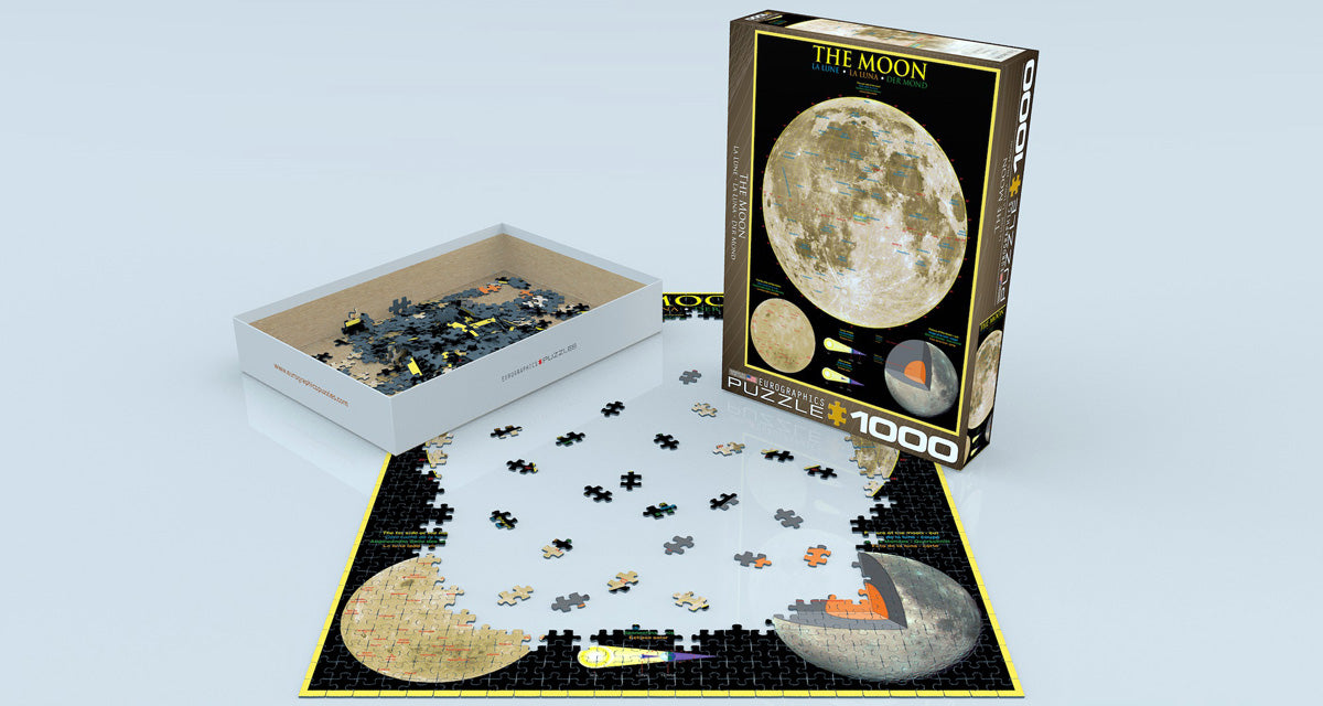 1000pc The Moon