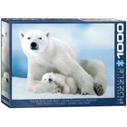 1000pc Polar Bear & Cubs Puzzle
