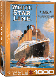 1000pc Titanic White Star Line Puzzle