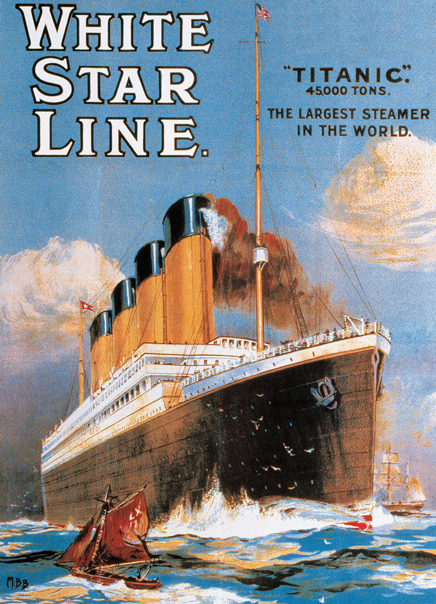 1000pc Titanic White Star Line Puzzle