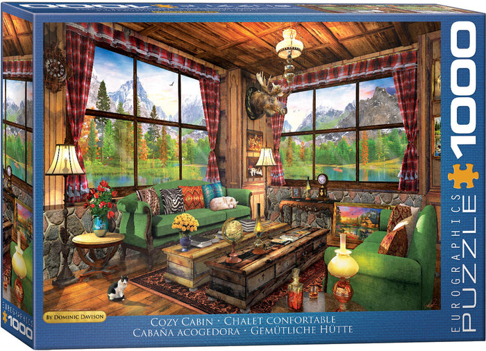 1000pc Cozy Cabin Puzzle