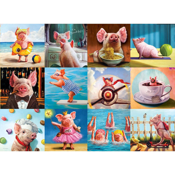 image2_1000pc Funny Pigs Puzzle