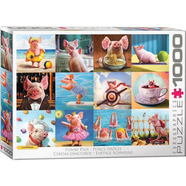 image1_1000pc Funny Pigs Puzzle