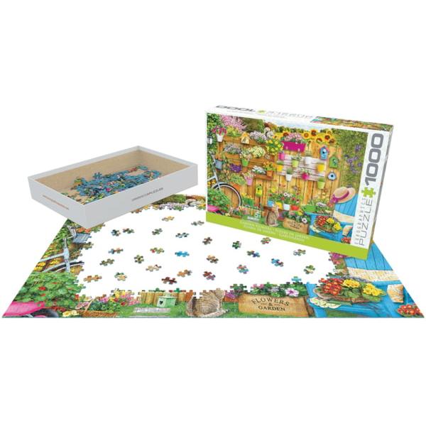 image1_1000pc Garden Flowers Puzzle