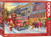 1000pc Mack B6 Santa's Trucks Puzzle