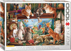 1000pc Cats By Aquariums Puzzle