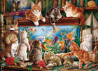 1000pc Cats By Aquariums Puzzle