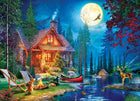 1000pc Moon Lake Cabins Puzzle