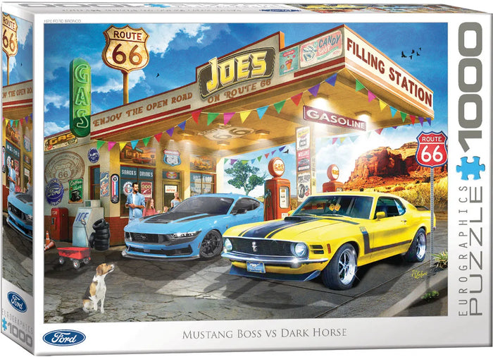 1000pc Ford Boss vs Dark Horse Puzzle