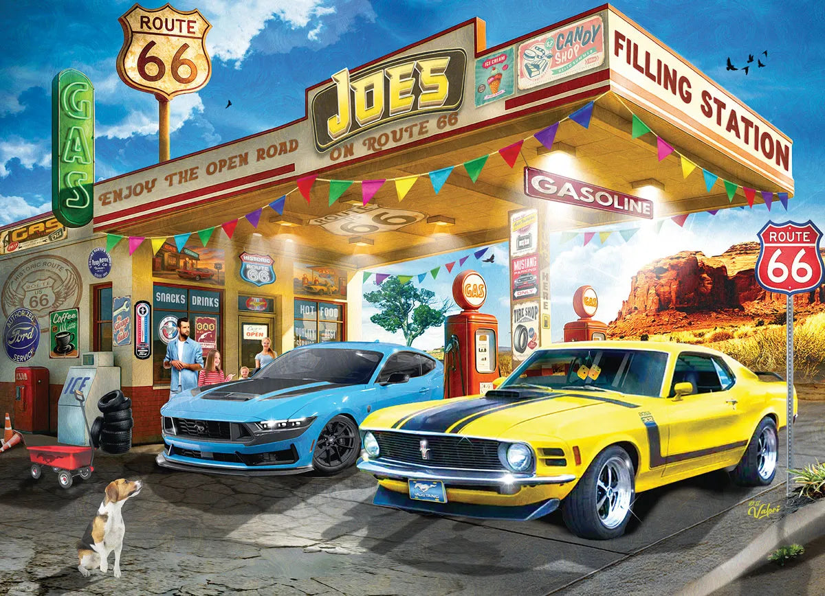 1000pc Ford Boss vs Dark Horse Puzzle
