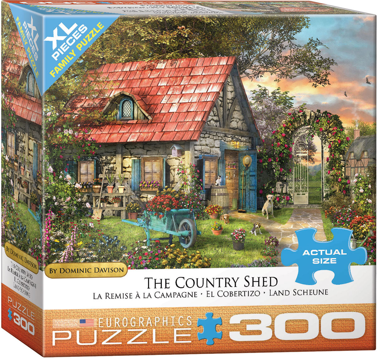 300pc XL Davison The Country Shed