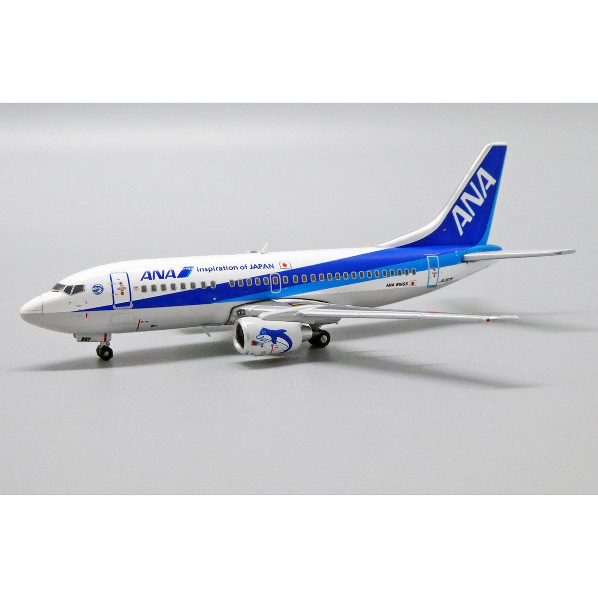 1/400 All Nippon Airways Boeing 737-500 "Farewell" Reg: JA307K with Antenna