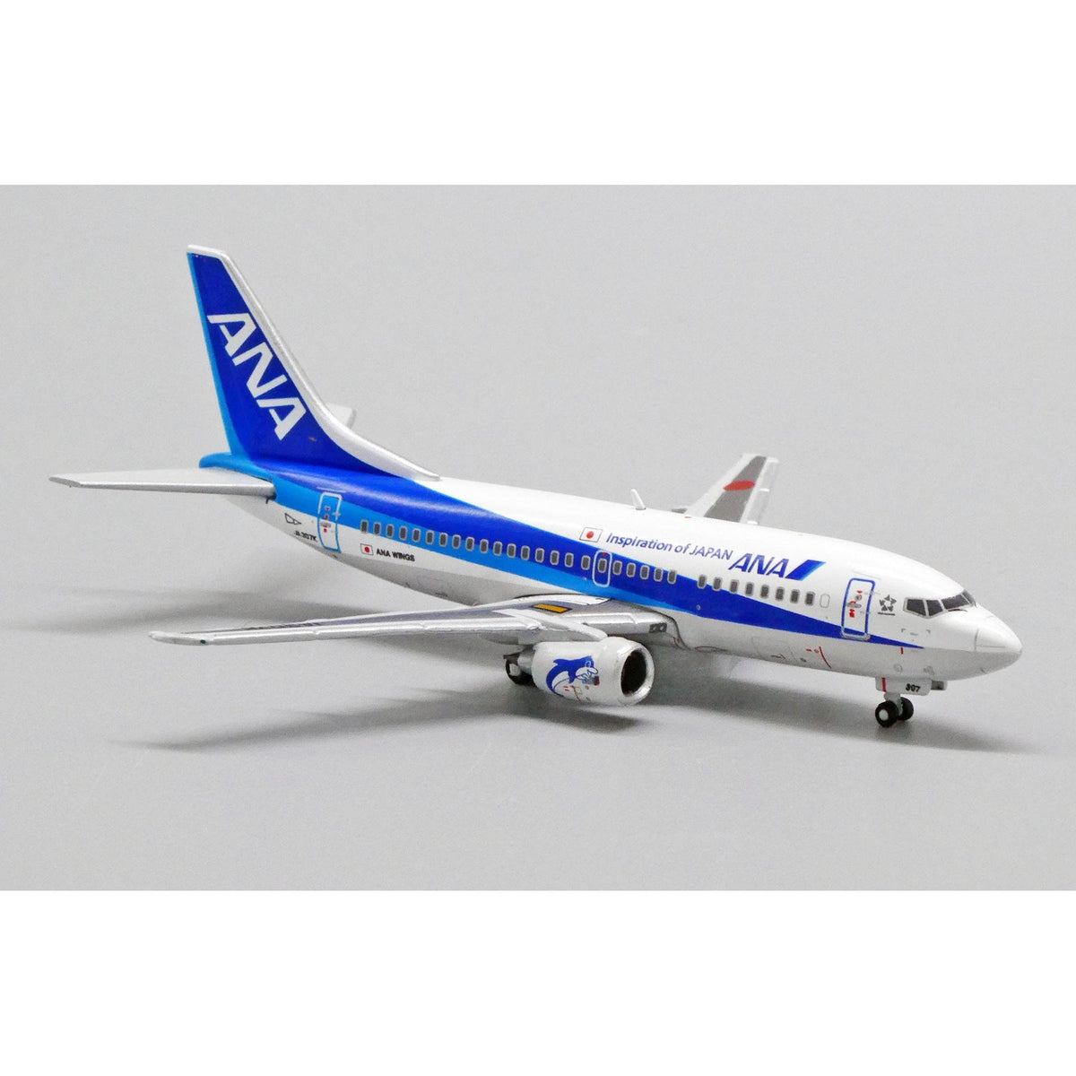 1/400 All Nippon Airways Boeing 737-500 "Farewell" Reg: JA307K with Antenna