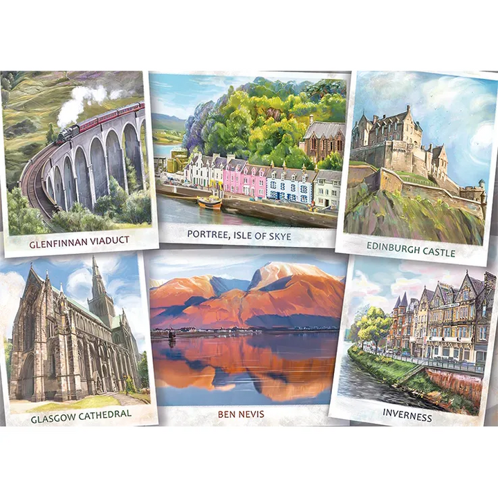 image2_1000pc Greetings From Scotland Puzzle