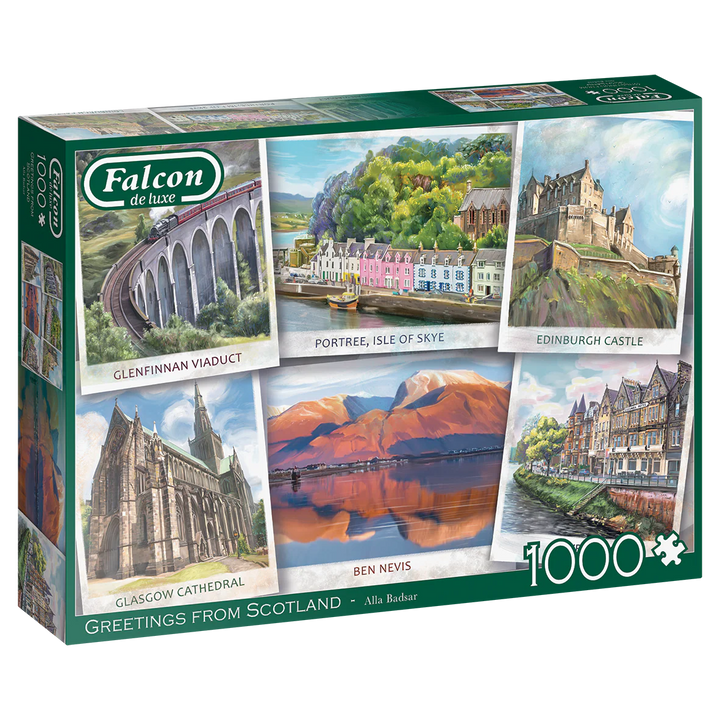 image1_1000pc Greetings From Scotland Puzzle