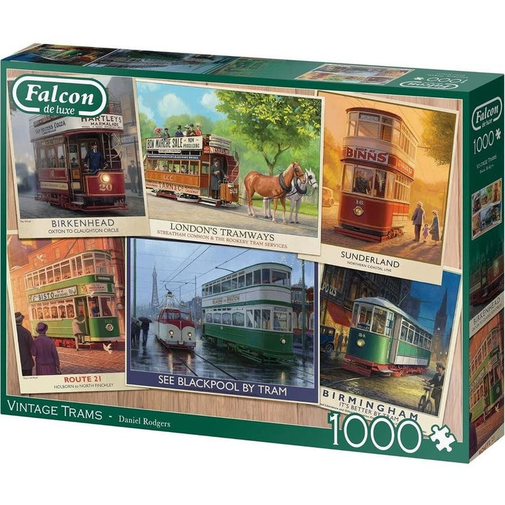 image2_1000pc Vintage Trams Puzzle