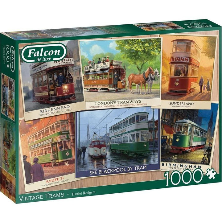 image1_1000pc Vintage Trams Puzzle