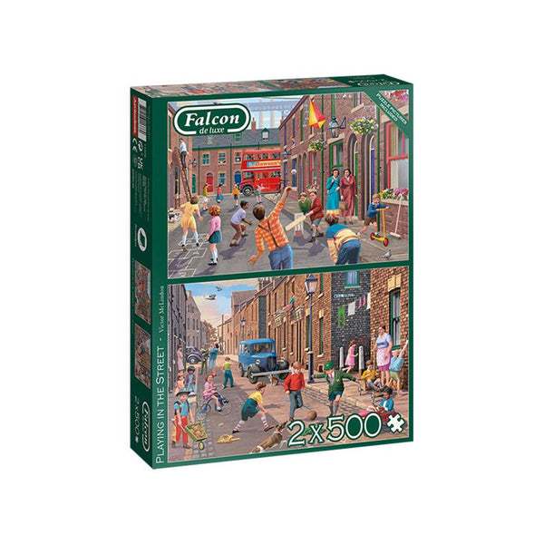 image1_2x500pc Playing In The Street Puzzle