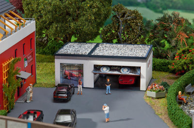 Double Garage with Drive Components