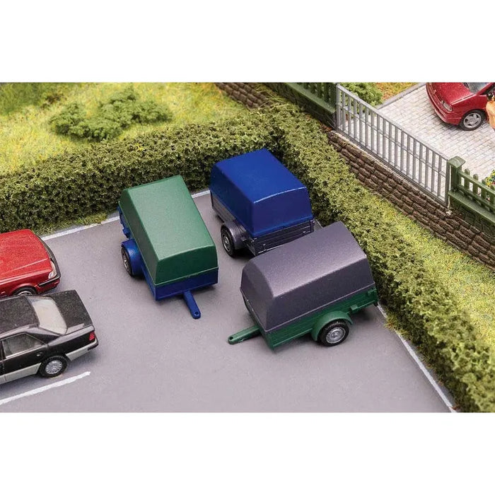 HO 3 Car Trailers (2606)