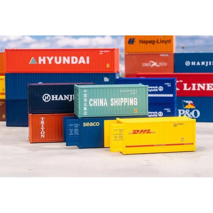 HO 20' Containers Set of 5 (2606)