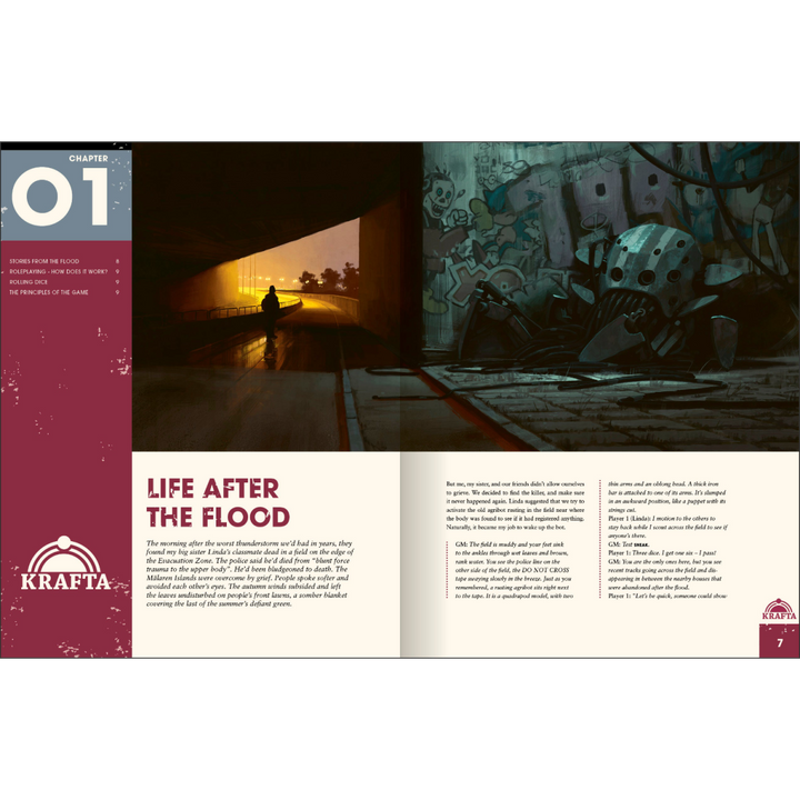 Things from the Flood 90s Era RPG Hardback