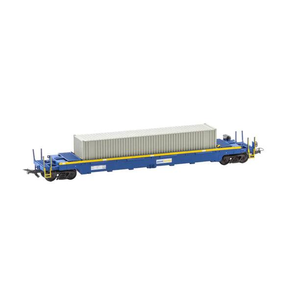 image1_HO Pacific National Double Stack Container Wagon wiith 40ft Container