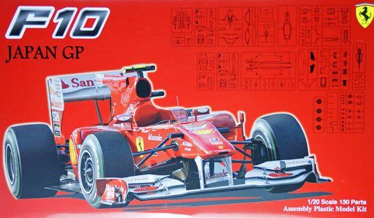 1/20 Ferrari F10 Japan GP (GP-32) Plastic Model Kit