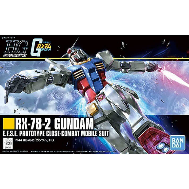 Bandai HGUC 1/144 RX-78-2 Gundam – Hobbyco