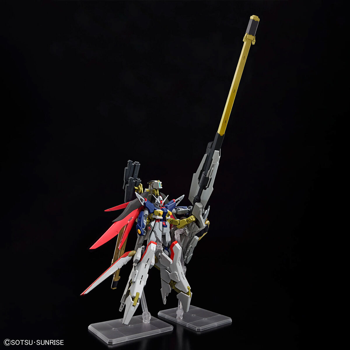 ロボット DESTINY GUNDAM SPEC II & ZEUS SILHOUETTE Bandai HG 1/144 Destiny Gundam Spec II & Zeus Silhouette – Hobbyco