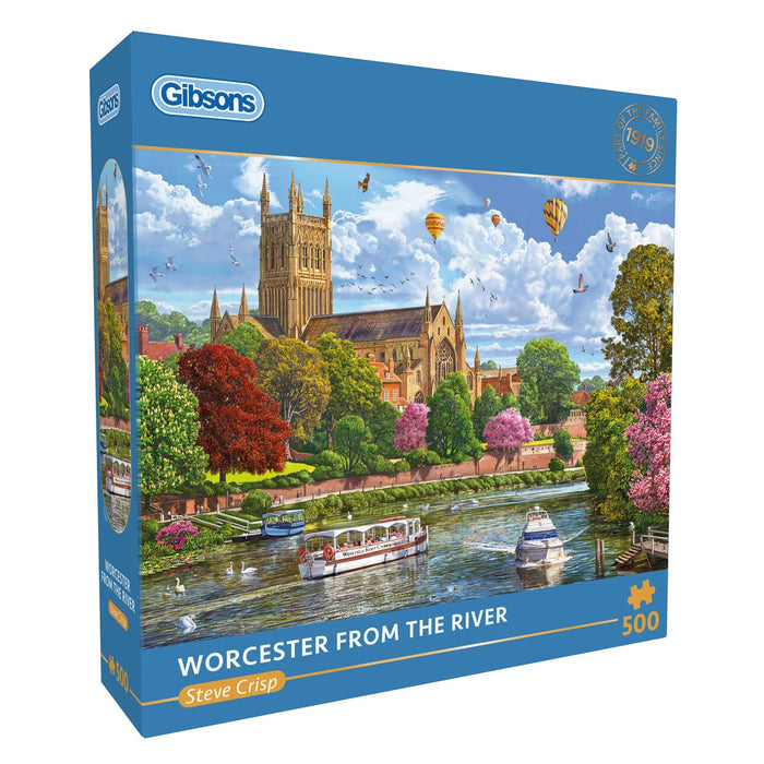500pc Worcester from the River Puzzle