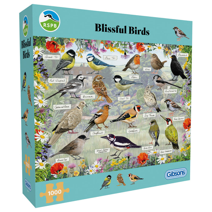 1000pc RSPB Blissful Birds Puzzle