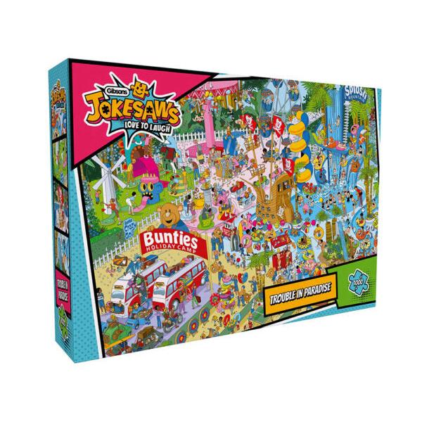 image1_1000pc Jokesaws Trouble Paradise Puzzle