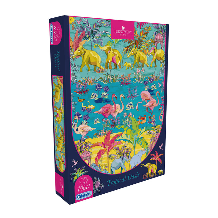 1000pc House of Turnowsky: Tropical Oasis Puzzle