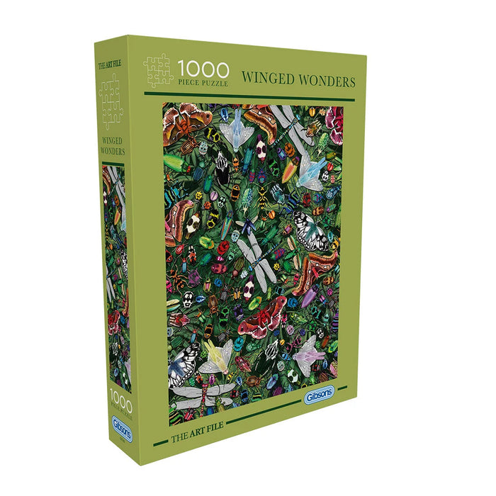 1000pc Art File Winged Wonders Puzzle