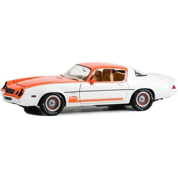 1/18 1979 Chevrolet Camaro Cascade Edition White/Orange
