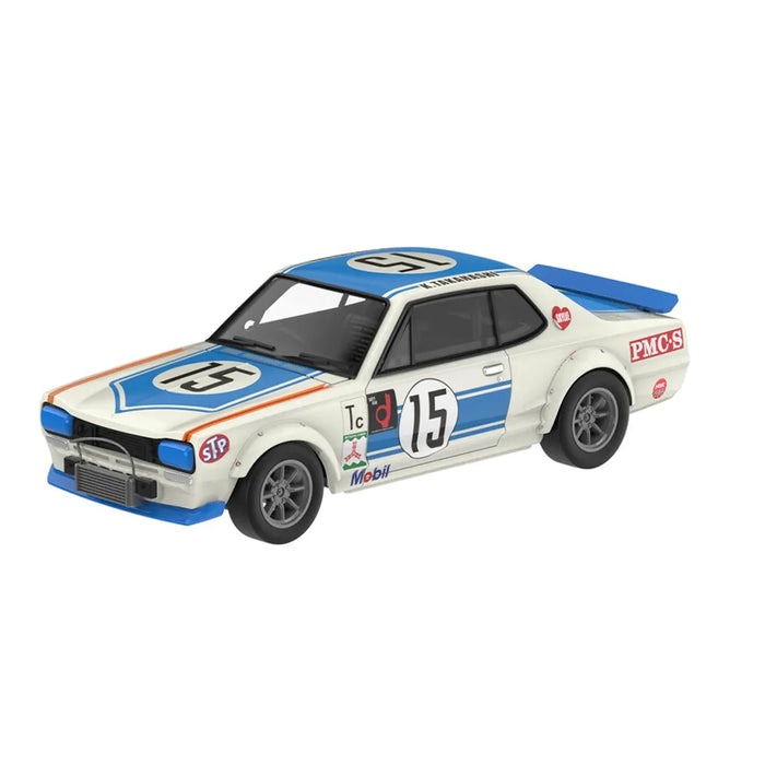 1/64 Tokyo Torque Series 10 - Nissan Skyline Hakosuka Yellow Roll Cage 1972