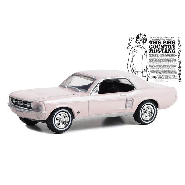 1/64 1967 Ford Mustang Coupe "She Country Special" Bill Goodro Ford Denver Colorado 1pc