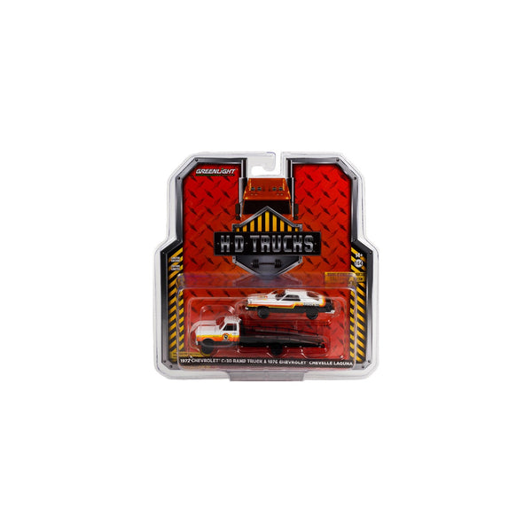 image1_1/64 HD Truck 1972 Chevy C-30 Ramp Truck with 1976 Chevrolet Chevelle Laguna