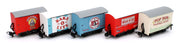 OO9 RTR Box Van Wallace & Gromit Aardman 50th Anniversary Wagon Collectors Set
